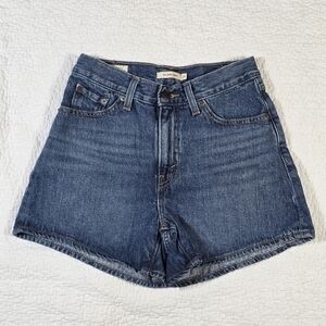 Levi's High Rise 80's Mom Denim Jean Shorts